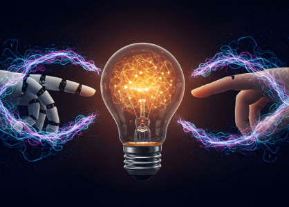 AI-Enhanced Services: The Human + Machine Collaboration Model