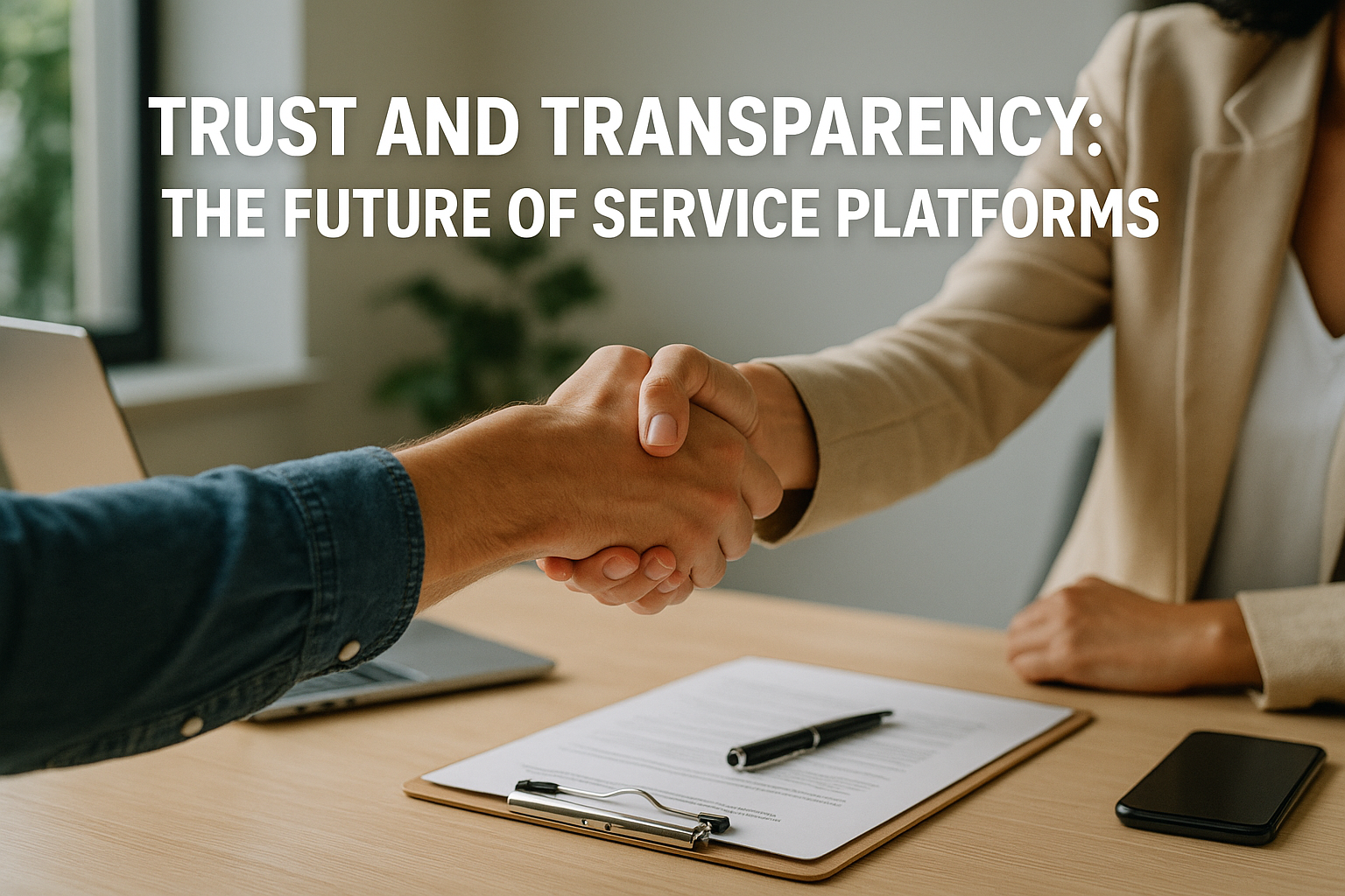 Trust and Transparency: The Future of Service Platforms