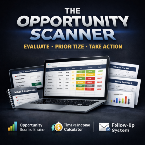 The Opportunity Scanner™ — Turn Opportunities Into Income